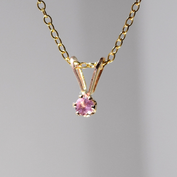 美品【箱付】K18ピンクゴールド ネックレス 4°c k18 ピンクゴールド