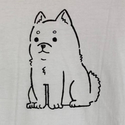 Tシャツ　いぬ 1枚目の画像