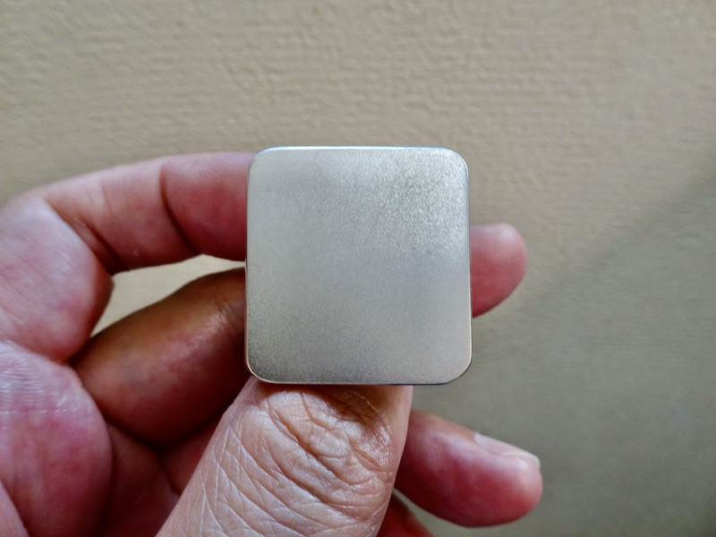 買付品 仁尾彫金『ビッグ印台リング』ハンドメイド251 指輪・リング