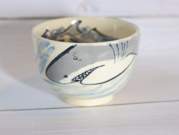 鮫ぐい呑み【京焼・清水焼】 おちょこ・ぐい呑み・徳利 永野健二 通販