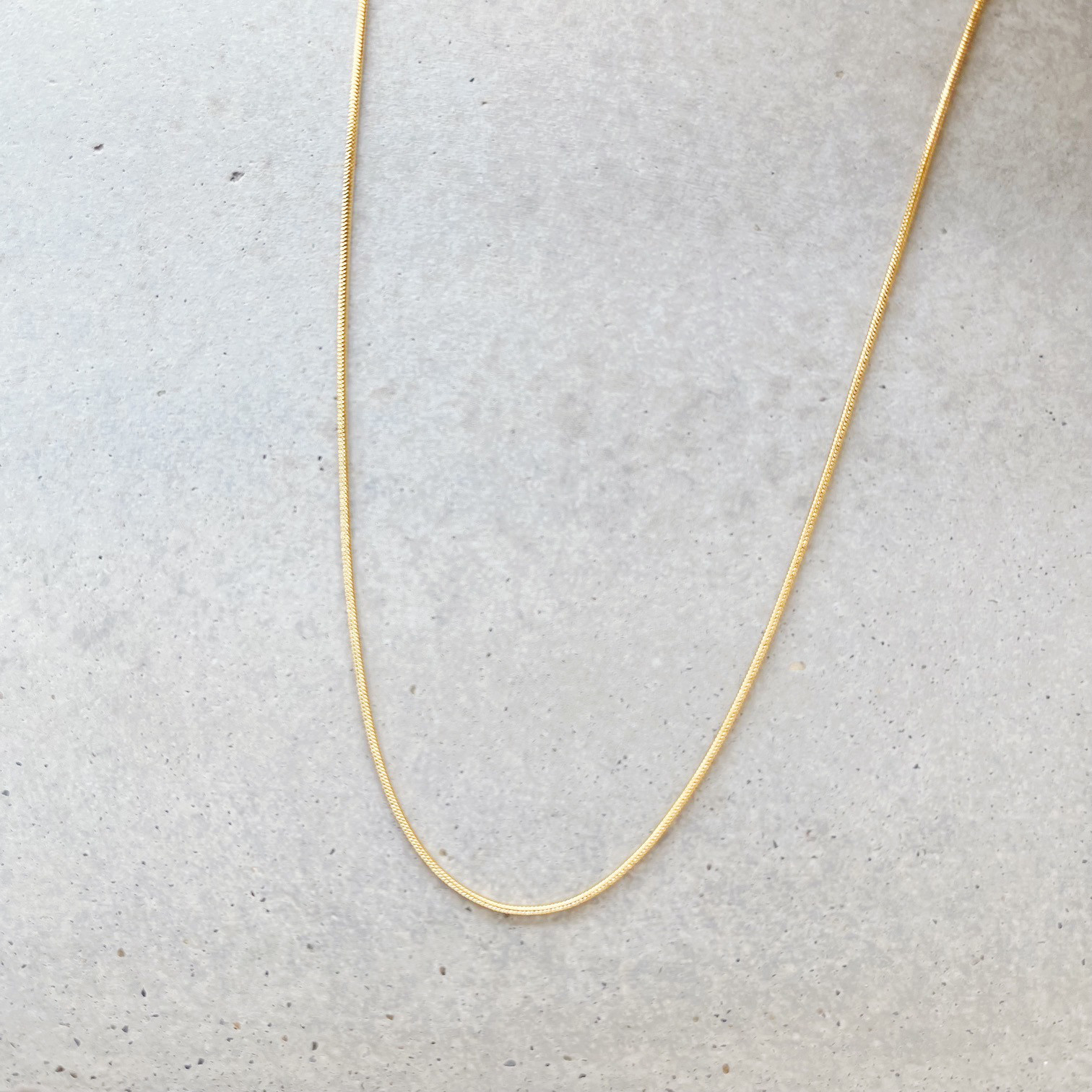 Zoe's】18k Gold Plated Necklace 18金ゴールドプレート