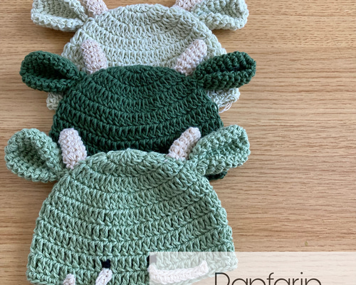 How to make plushie clothes “ Embroidered cap ” ｜ pattern