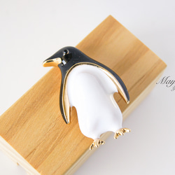 『かわいいペンギンのブローチ』 3枚目の画像