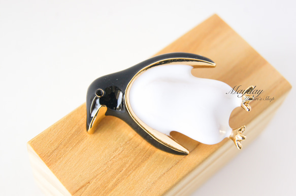 『かわいいペンギンのブローチ』 8枚目の画像