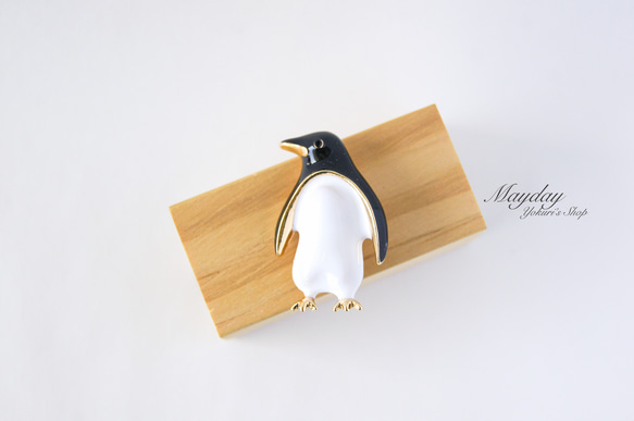 『かわいいペンギンのブローチ』 5枚目の画像
