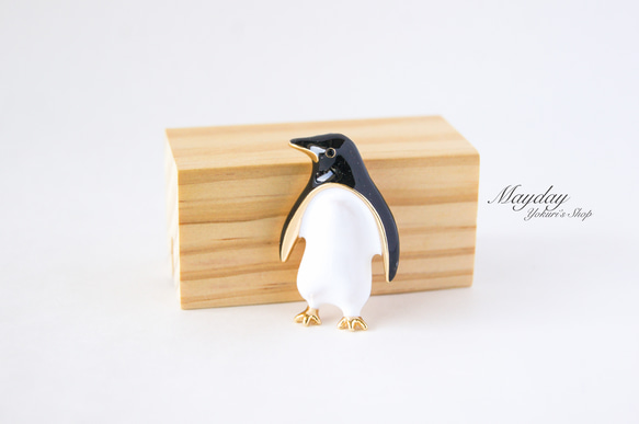 『かわいいペンギンのブローチ』 1枚目の画像