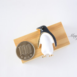 『かわいいペンギンのブローチ』 6枚目の画像