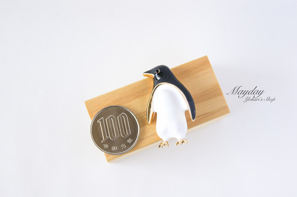 『かわいいペンギンのブローチ』 6枚目の画像