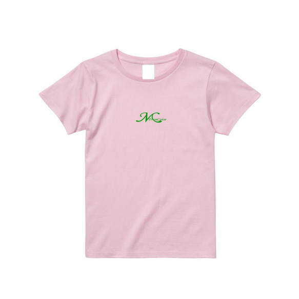 MariaFrancoise 日本限定Mロゴ　Tシャツ　ハイライトピンク 8枚目の画像