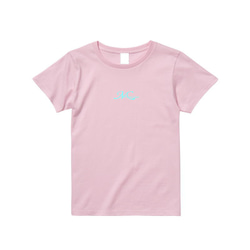 MariaFrancoise 日本限定Mロゴ　Tシャツ　ハイライトピンク 6枚目の画像