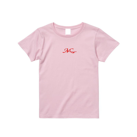MariaFrancoise 日本限定Mロゴ　Tシャツ　ハイライトピンク 2枚目の画像