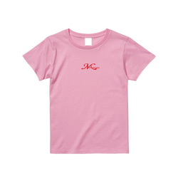 MariaFrancoise 日本限定Mロゴ　Tシャツ　ピンク 2枚目の画像