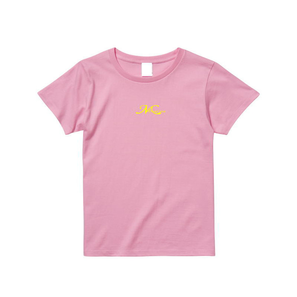 MariaFrancoise 日本限定Mロゴ　Tシャツ　ピンク 1枚目の画像