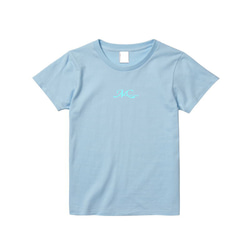 MariaFrancoise 日本限定Mロゴ　Tシャツ　ハイライトブルー 6枚目の画像
