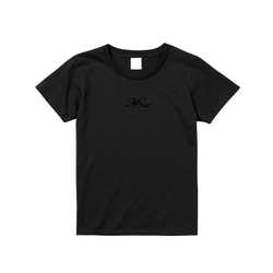 MariaFrancoise 日本限定Mロゴ　Tシャツ　ブラック 4枚目の画像