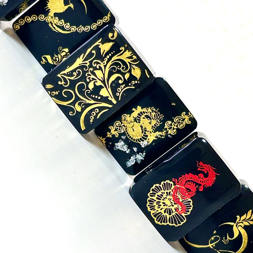 麻雀牌/龍/朱雀/中華風/キーホルダー その他アクセサリー 優憐