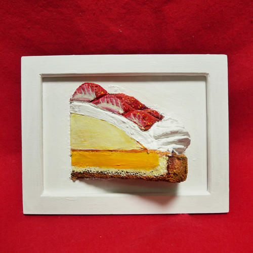 油絵 絵画 【飛び出すいちごのタルト】 絵画 HR 通販 16178223 油絵 絵画 【飛び出すいちごのタルト】 絵画 HR 通販 16178223