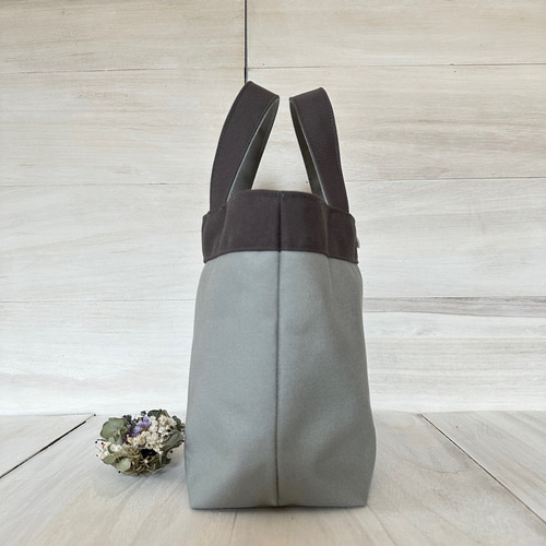 ☆8号帆布トートバッグ☆バイカラー トートバッグ canvas craft