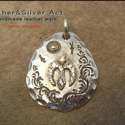 1点物　イーグルネックレス 手彫り　ハンドメイド　ネックレス　ｋ18　かまし 魂の作品 手彫りイーグルペンダントトップ シルバー925、ゴールド