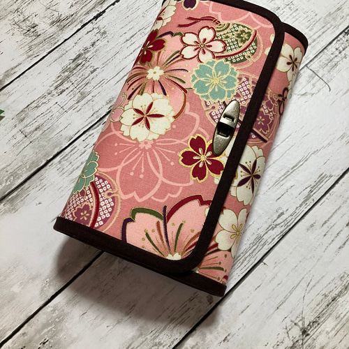 はなはなはち　長財布　やりくり財布　ハンドメイド　トートバッグ はなはなはち 長財布 やりくり財布 ハンドメイド トートバッグ