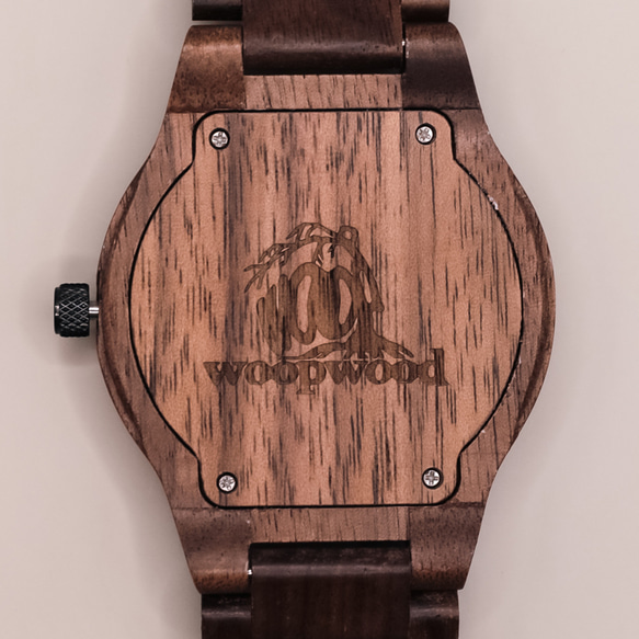 木製腕時計 UKA KURUMI  木の時計 くるみ 7枚目の画像