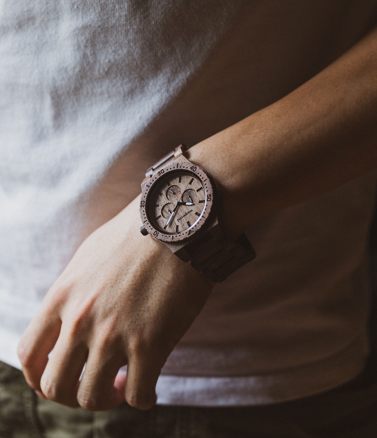 木製腕時計 UKA KURUMI 木の時計 くるみ