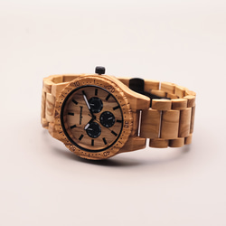木製腕時計 UKA OLIVE 腕時計 木の時計 オリーブ クリスマス 9枚目の画像