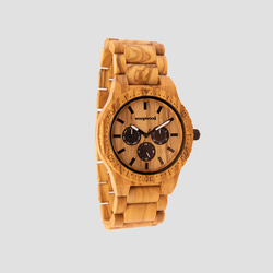 木製腕時計 UKA OLIVE 腕時計 木の時計 オリーブ クリスマス 2枚目の画像