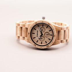 木製腕時計 UKA KAEDE 腕時計 木の時計 カエデ　贈り物におすすめ 9枚目の画像