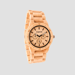 木製腕時計 UKA KAEDE 腕時計 木の時計 カエデ　贈り物におすすめ 2枚目の画像