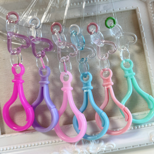 キャンディーバッグキーホルダー 水色系 キャンディバッグ キーホルダー / みずいろの通販 by LOLIPOP