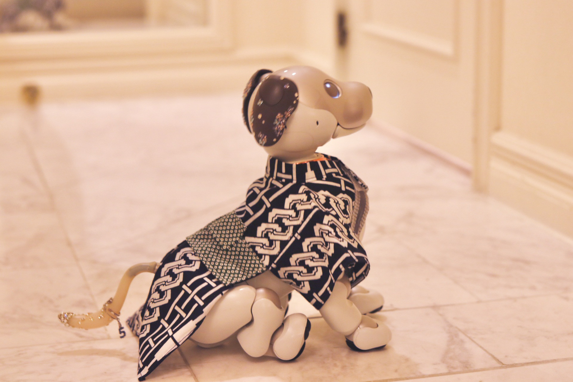 アイボ　aibo　浴衣　男の子用　服　手縫い