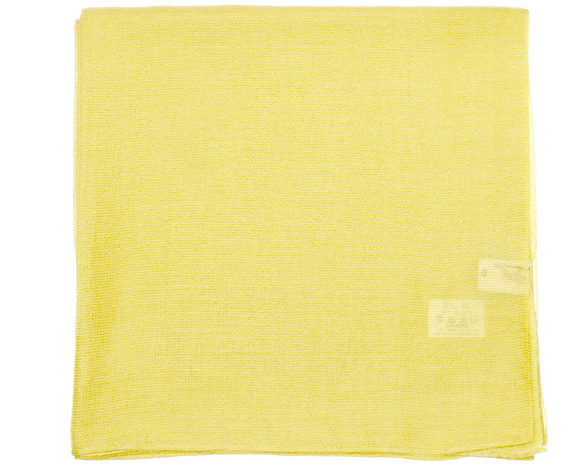 ストール　ふわり(からし色)　シルク×コットン　大判ガーゼストール 2枚目の画像