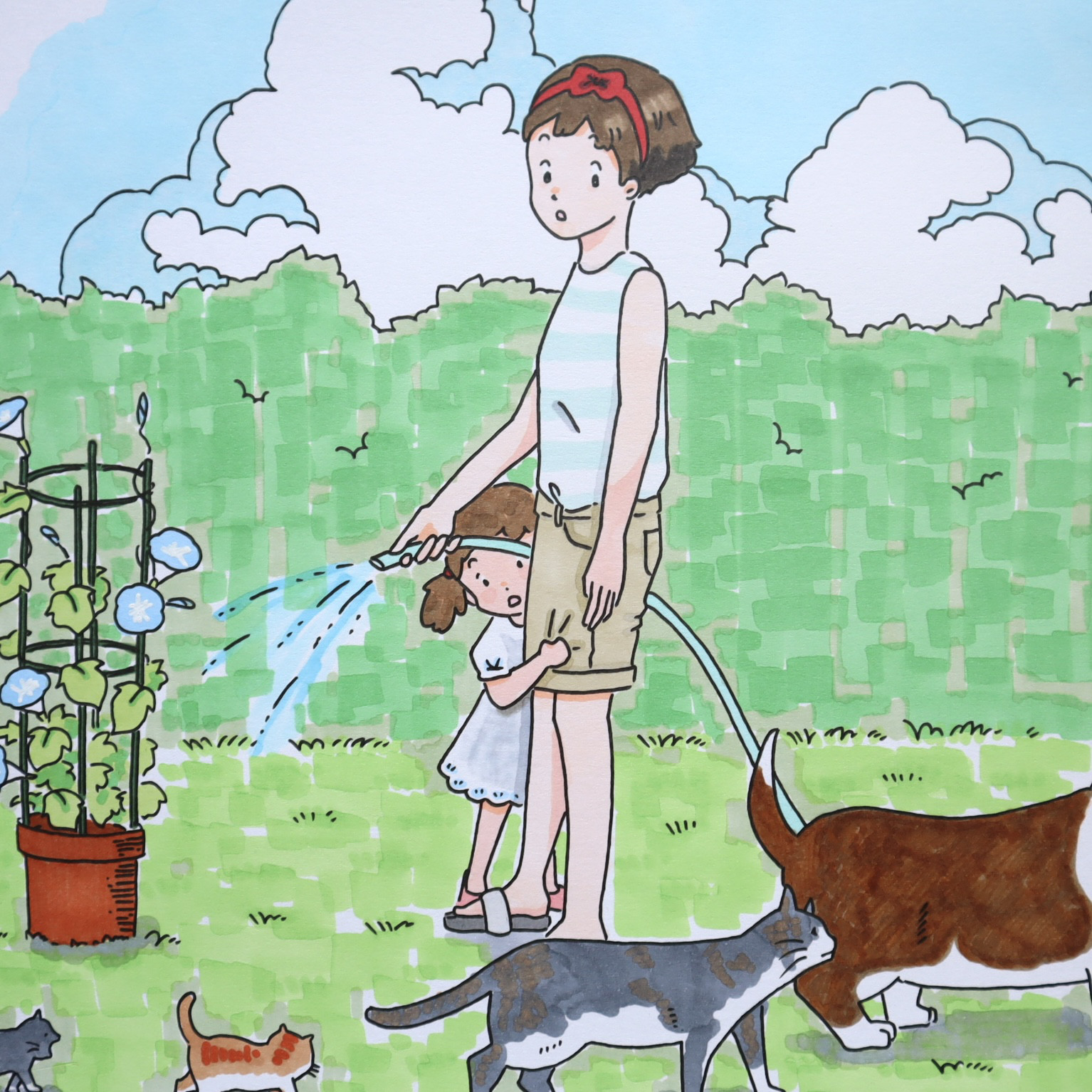 またジョンが連れてきた