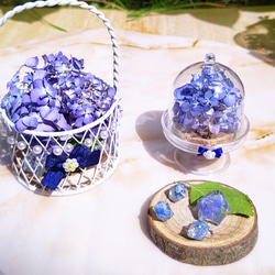 紫陽花の猫時計、プチパフェセット  夏の福袋 4枚目の画像