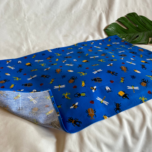 ハンドメイド オーダー 入園 入学 昆虫 ランチマット ハンドメイド オーダー 入園 入学 昆虫 ランチマット