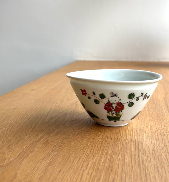 京都 酒見商店 呉須赤絵 多用鉢 盛り鉢 3点 鮑・帆立等