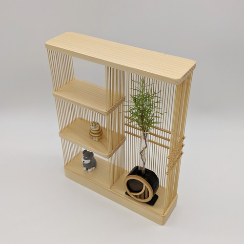 三日月型　飾り棚 org.jpg