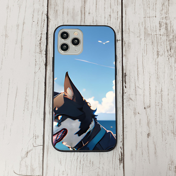 iphoneケース1-4-14 iphone 強化ガラス 犬・いぬ・ワンちゃん 箱9 かわいい アイフォン iface 1枚目の画像