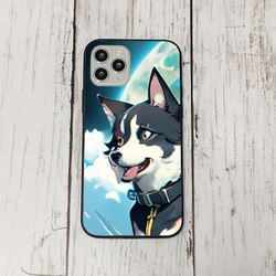 iphoneケース1-4-22 iphone 強化ガラス 犬・いぬ・ワンちゃん 箱9 かわいい アイフォン iface 1枚目の画像