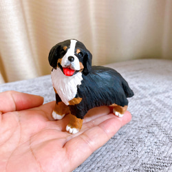 バーニーズマウンテンドッグ　犬　ミニチュア　置物　フィギュア　オブジェ 5枚目の画像