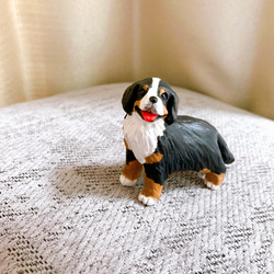 バーニーズマウンテンドッグ　犬　ミニチュア　置物　フィギュア　オブジェ 1枚目の画像