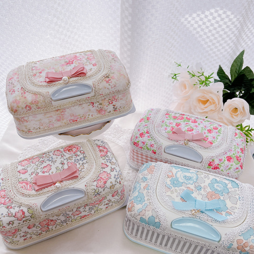 【人気商品】 ウェットティッシュケースおしりふきケースリバティプリント使用 ティッシュボックス