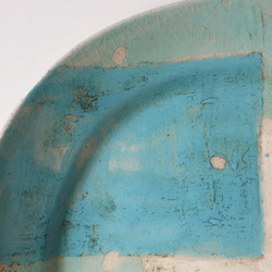 楕円皿　大　ブルー×グリーン　 5枚目の画像
