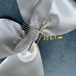 ❁Head Dress❁大きなリボンのクラシカルなヘッドドレス【50703】 5枚目の画像