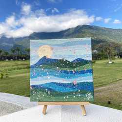 山脈繪畫 《走向群山1》 mountain painting " Head To The Mountains 1" 第1張的照片