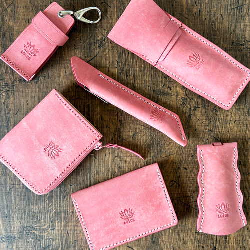 スマートキーケース】 Lサイズ 直立式 ピンク Rosa イタリアン ...