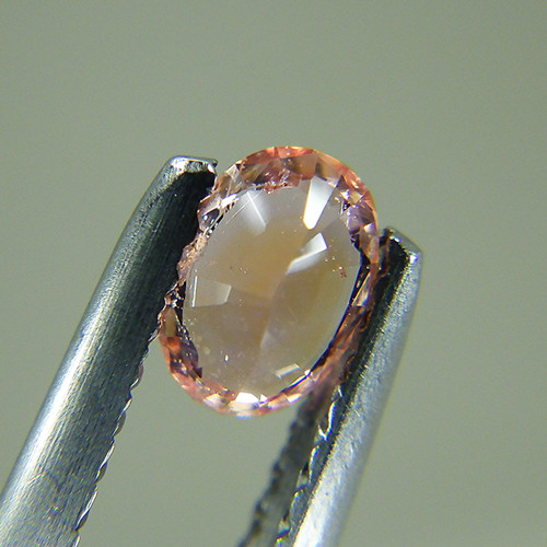 パパラチアサファイア 0.304ct ルース アカデミー鑑別 0502