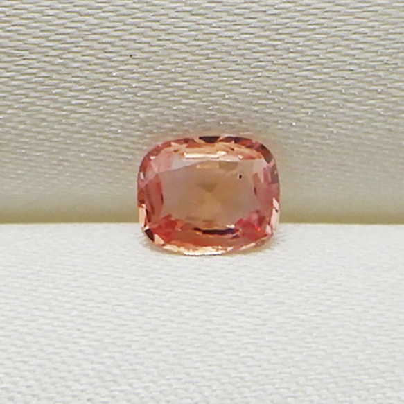 パパラチアサファイア 0.583ct ルース アカデミー鑑別 0412 パパラチアサファイア ┈┈┈┈┈┈┈┈┈┈┈┈┈┈┈┈┈┈┈┈┈┈┈┈┈┈┈┈┈┈┈┈