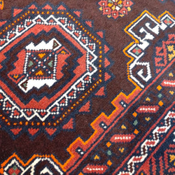 【秋限定トライバル絨毯フェア】ペルシャ絨毯　バルーチ　リビング　188x100㎝　PS602G 9枚目の画像